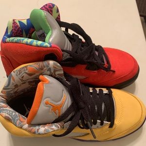 Grade school boys 4.5 air Jordan 5